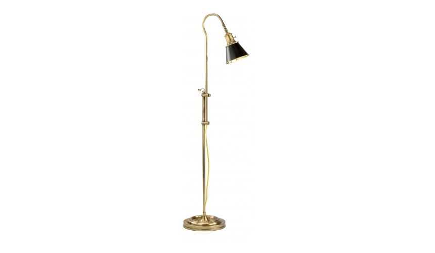Decorative Accessories Sleek Adjustable Brass Lamp