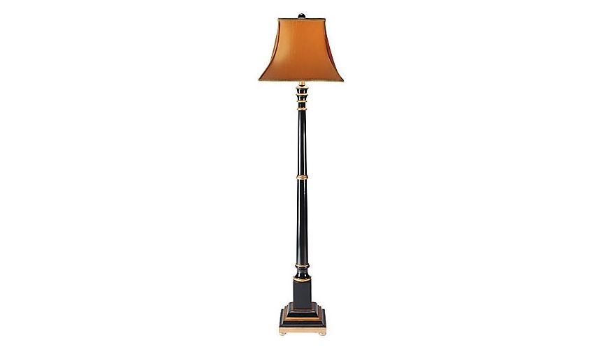 Decorative Accessories Saffron Black Floor Lamp