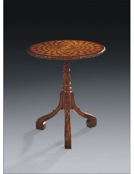 Luxury Furniture Marquetry Occasional Table