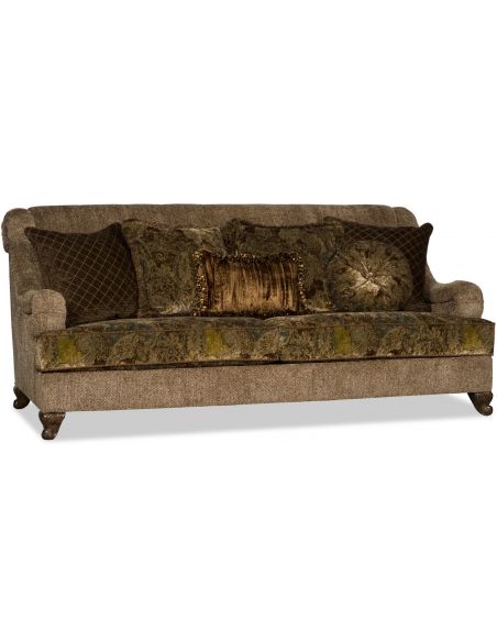 Upholstered Armrest Sofa