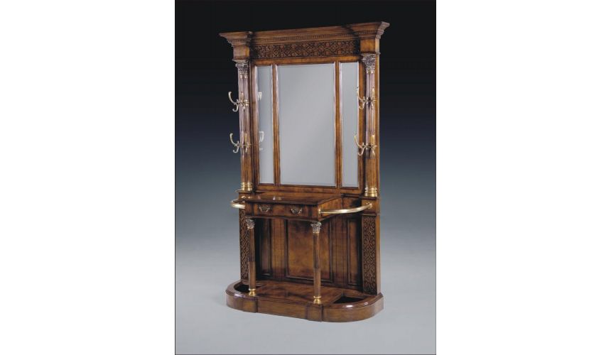 Display Cabinets and Armories Luxury Furniture Hall Cabinet