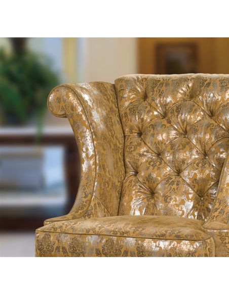 Upholstered Grand Chair