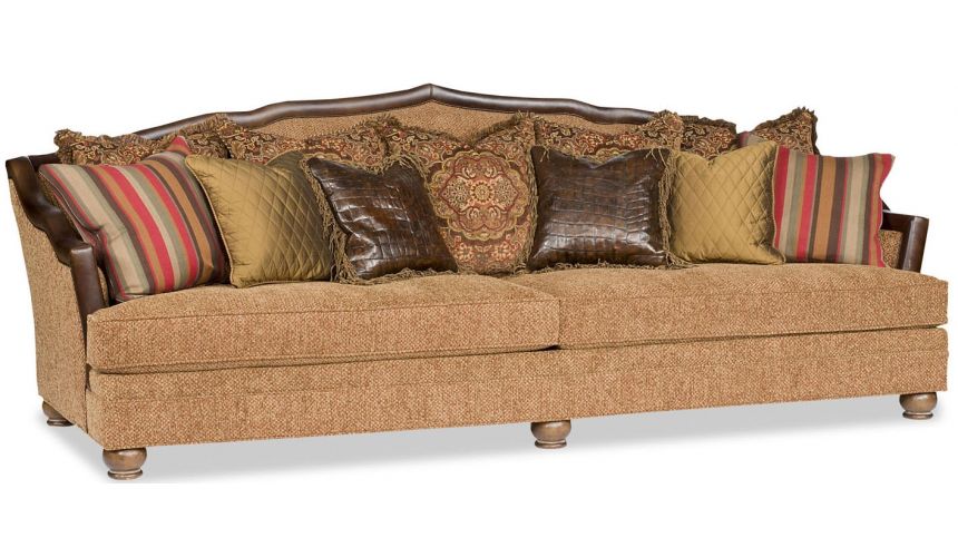 SOFA, COUCH & LOVESEAT Lots of Pillows Sofa