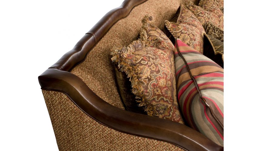 SOFA, COUCH & LOVESEAT Lots of Pillows Sofa