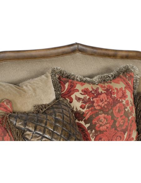 SOFA, COUCH & LOVESEAT Lots and Lots of Pillows Sofa