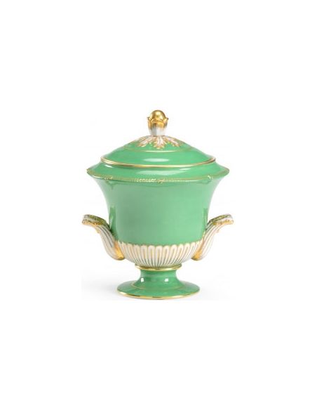 Tea Pot Style Covered Urn