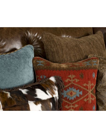 SOFA, COUCH & LOVESEAT Wild western pillow smorgashbord