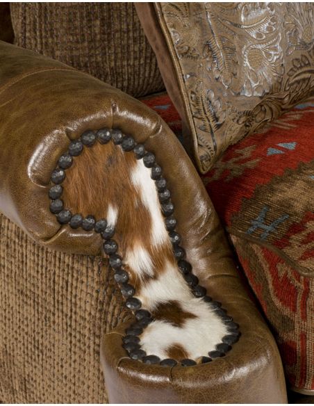 SOFA, COUCH & LOVESEAT Wild western pillow smorgashbord