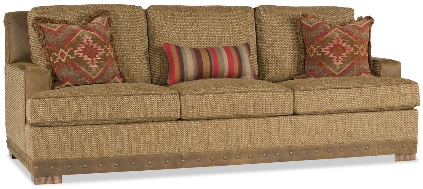 SOFA, COUCH & LOVESEAT Beige Upholstered Sofa
