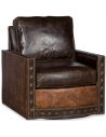 Luxury Leather & Upholstered Furniture Upholstered Nail Head Club Chair