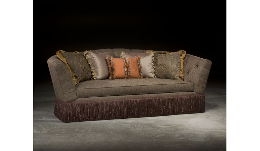 SOFA, COUCH & LOVESEAT Sleek Couch, High End Upholstered Furniture