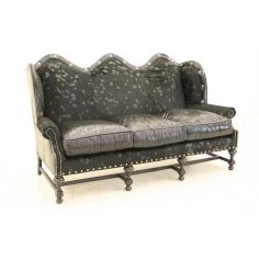 SOFA, COUCH & LOVESEAT Hair Hide Mad Cow In Black Sofa