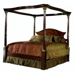 BEDS - Queen, King & California King Sizes Luxury Bedroom Furniture, Classic four post bed. 92004
