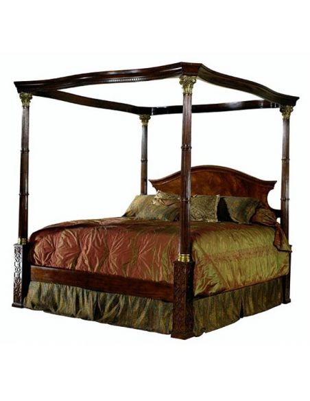 Luxury Bedroom Furniture, Classic four post bed. 92004