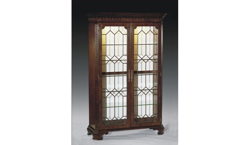 Breakfronts & China Cabinets High End Furniture Display Cabinet