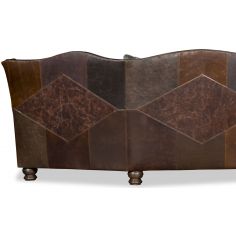 SOFA, COUCH & LOVESEAT Curved Nail Head Sofa 2