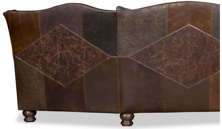 SOFA, COUCH & LOVESEAT Curved Nail Head Sofa