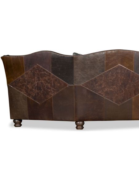 SOFA, COUCH & LOVESEAT Curved Nail Head Sofa