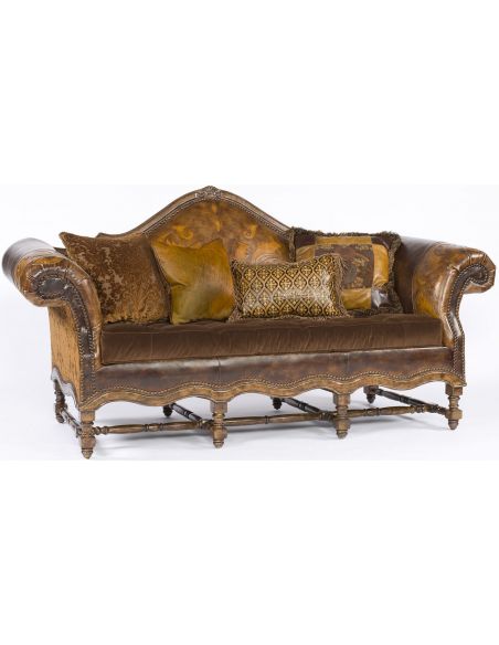 Old West Leather Sofa