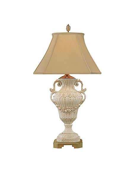 Victorian Inspired Ceramic Lamp
