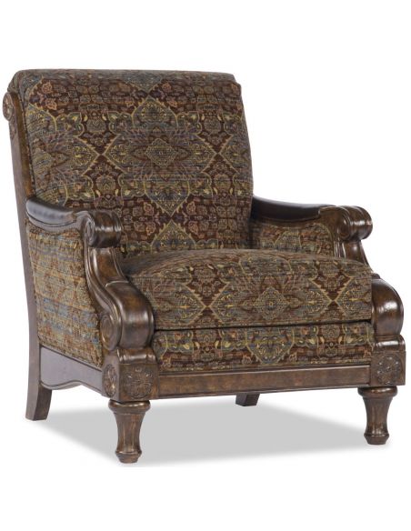 Old English Tapestry Chair