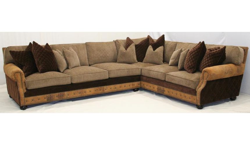 Shades of Brown Sectional