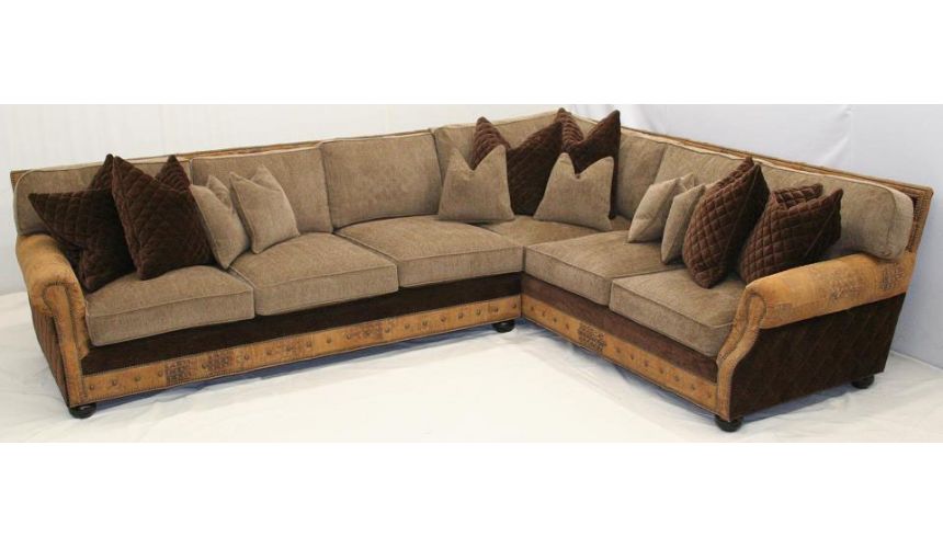 Shades of Brown Sectional