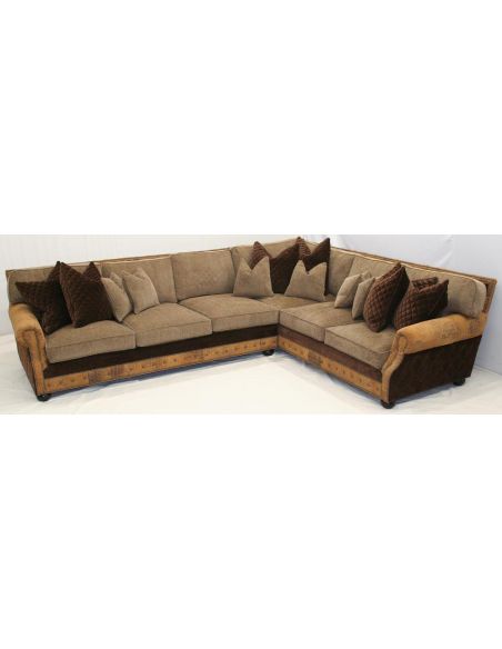 Shades of Brown Sectional