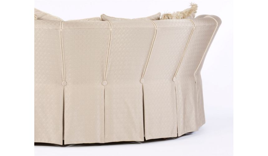 Luxury Leather & Upholstered Furniture High End Upholstered Furniture, Sleek Sofa