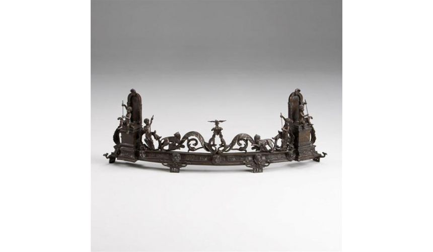 Decorative Accessories Home Accessories Bronze Fire Fender