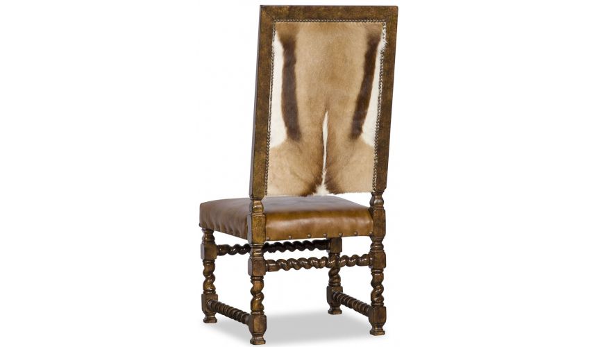Dining Chairs Rectangular Leather Dining Chair