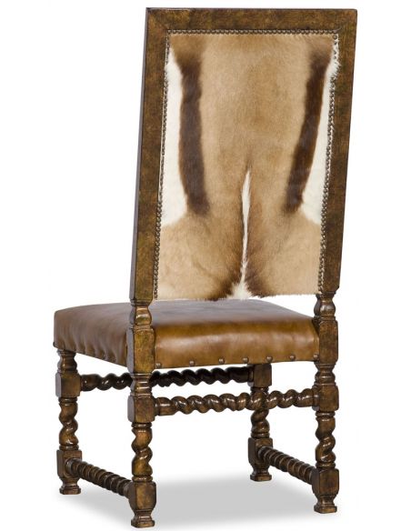 Dining Chairs Rectangular Leather Dining Chair