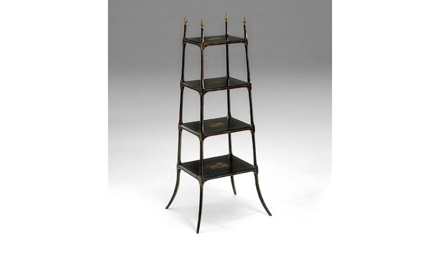 Decorative Accessories Accent-shelves-four-tier