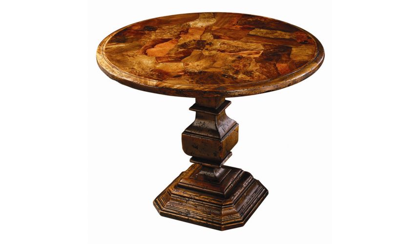 Foyer and Center Tables Accent table. Round side or center table.