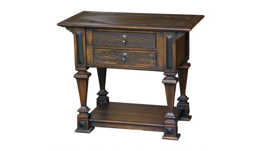 Square & Rectangular Side Tables Accent table. square side table with drawers. Luxury furniture