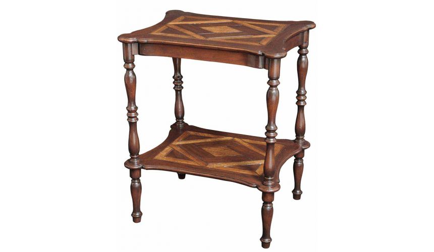 Accent Table with shelf