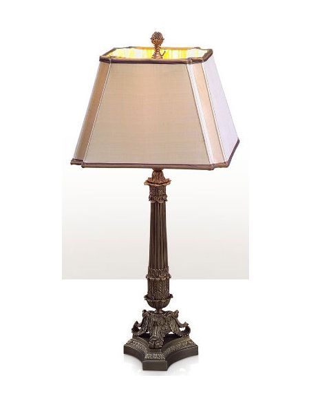 Finely Fluted Lamp