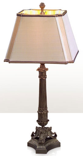 Lighting Finely Fluted Lamp