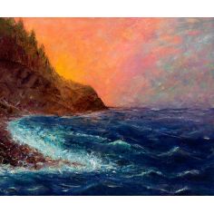 Original Oil Paintings By Artist: Anne-Marie Debuissert Moody Waters original oil paintings