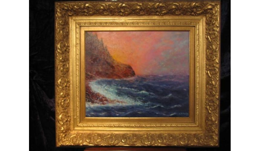 Original Oil Paintings By Artist: Anne-Marie Debuissert Moody Waters original oil paintings