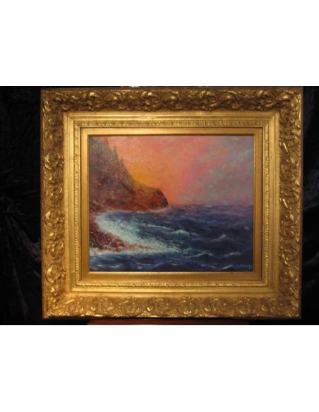 Original Oil Paintings By Artist: Anne-Marie Debuissert Moody Waters original oil paintings