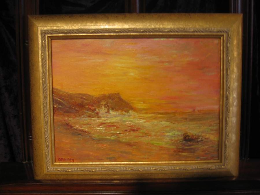 Original Oil Paintings By Artist: Anne-Marie Debuissert Seashore Dazzle original oil paintings