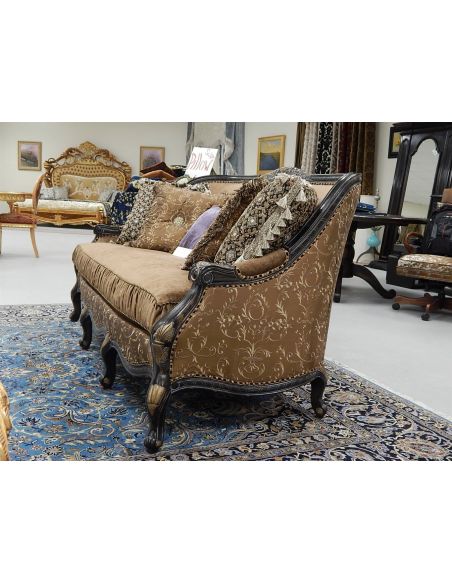 Luxury Leather & Upholstered Furniture Arabian jewel accent chairs 22