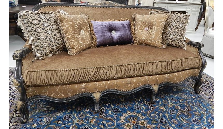 Luxury Leather & Upholstered Furniture Arabian jewel accent chairs 22