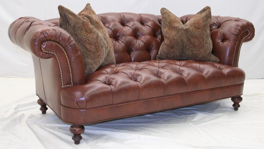 Ariel Chesterfield Chair Luxury Furniture, Leather Chesterfield Sofa Craigslist