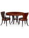 Round Dining Table with Santos Rosewood Table-76