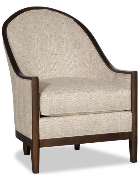Transitional Style Arm Chair