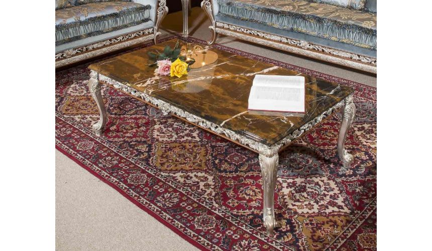 Luxury Leather & Upholstered Furniture Baby blue sofa and arm chair. Handmade in Europe.