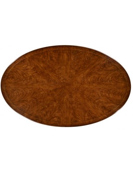 Dining Tables Elegant Biedermeier Oval Dining Table 44