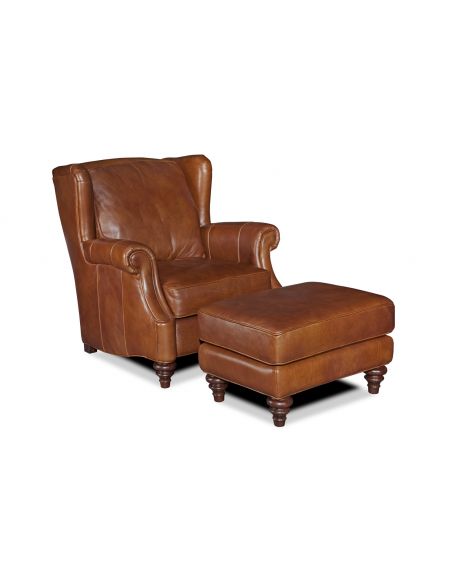 Luxury Leather Furniture, Big Kahuna Chair and Ott
